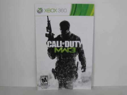 Call of Duty: Modern Warfare 3 - Xbox 360 Manual